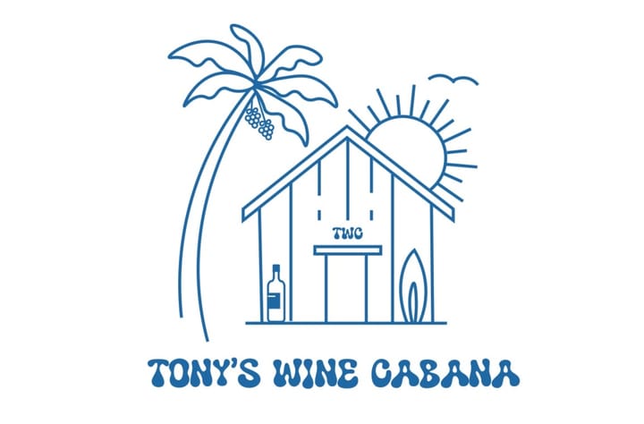 Tony's Wine Cabana Debuting on Flagler Beach